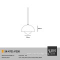 Multicolor Selection Semicircle Flower E27 Pendant Lamp